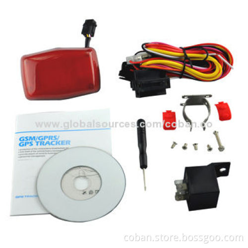 Motorcycle GPS tracker with ACC alarm, works with connect power of 6-40V